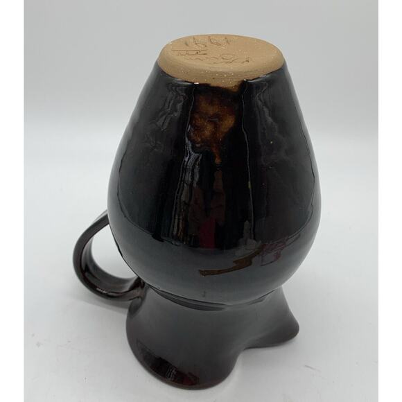 Vintage 1991 Signed Ben Owen III Pottery 6.5” Pitcher Seagrove NC Pottery - Picture 7 of 8